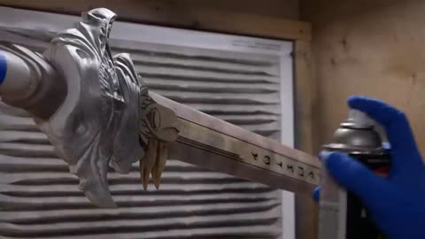 Building a Skyrim Sword Out of Wood