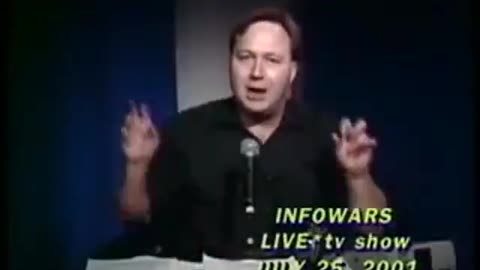 Alex Jones predicted 9/11/2001 three months prior