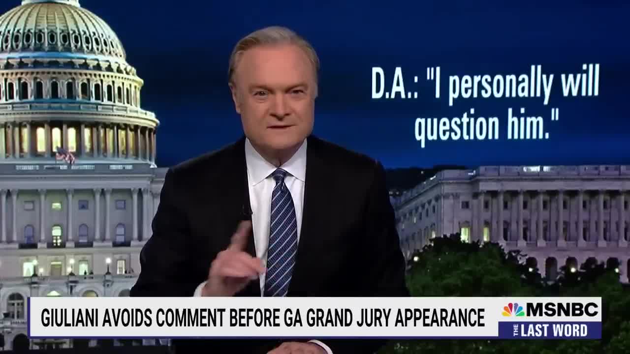 Lawrence: Giuliani's GA Grand Jury Appearance Should Terrify Trump