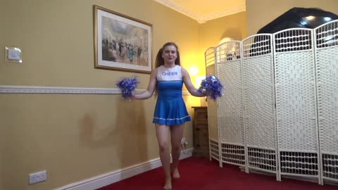 COSPLAY - Cheerleader dress up and Dance routine