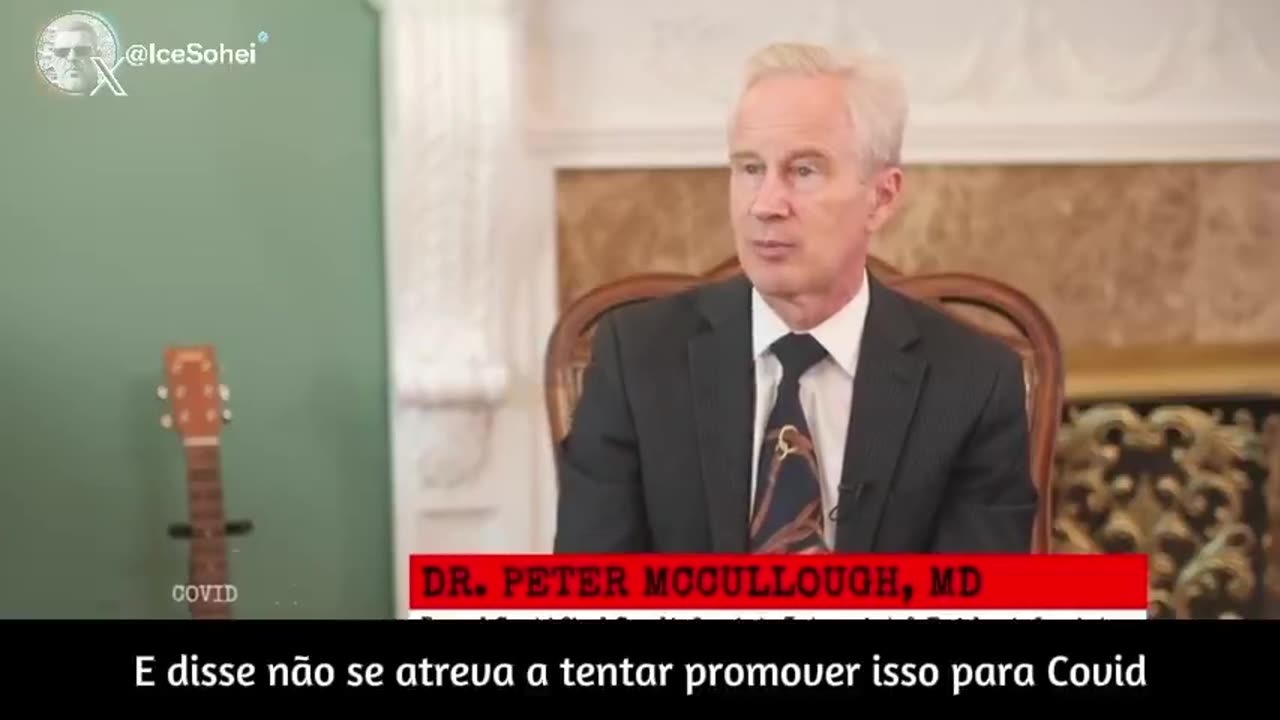 🚨 Dr. Peter McCullough: COVID-19 Nunca Foi Sobre Saúde—Era Sobre ‘Uma Agulha em Cada Braço’ 💉💉