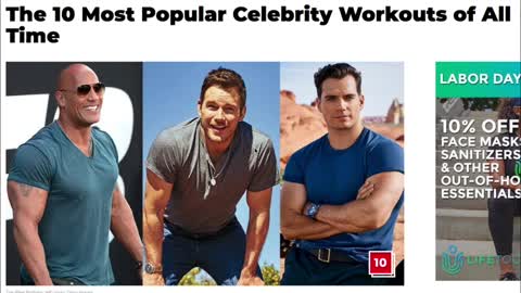 10 Most Popular Celebrity Workouts Of All Time