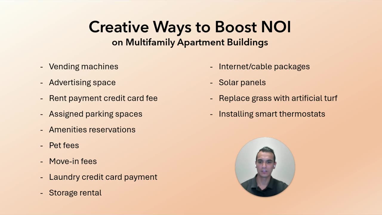 Creative Ways to Boost NOI | Multifamily Apartment Buildings