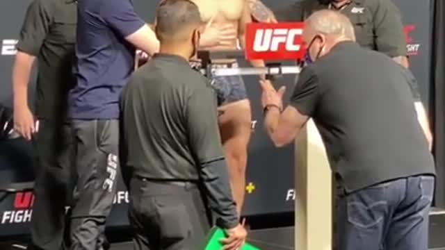 Scary MMA weight cut!!