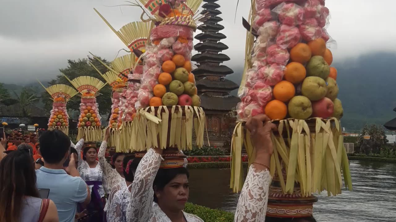 Gebogan Balinese Offering Culture