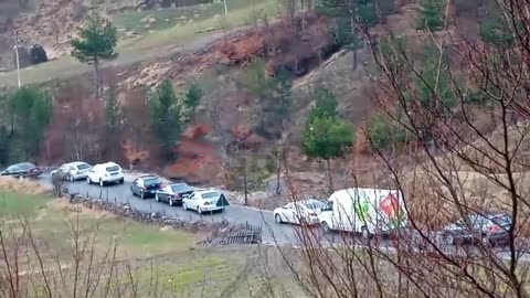 Aksident te Rruga e Arbërit