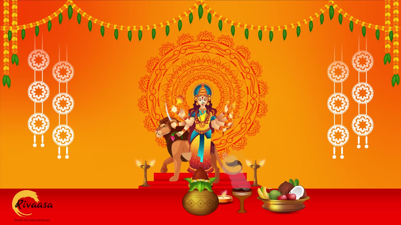 HAPPY NAVRATRI | HAPPY DURGA PUJA | #Rivaasa