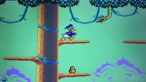 Deep duck trouble starting Donald duck sega gameplay