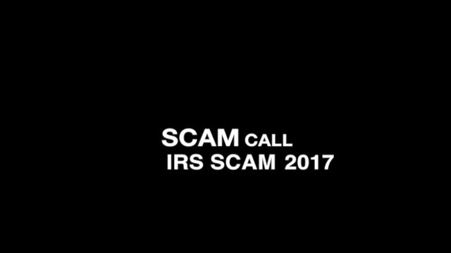 IRS Scammer Call March 2017