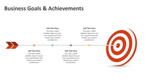 Business Goals And Achievements PowerPoint Template