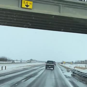 Overpasses full of supporters Edmonton