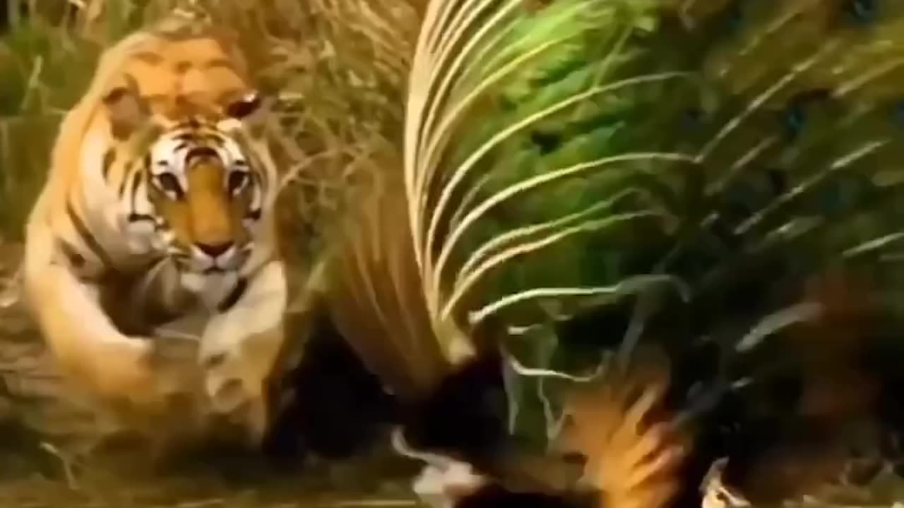 Tiger attack to peackoc