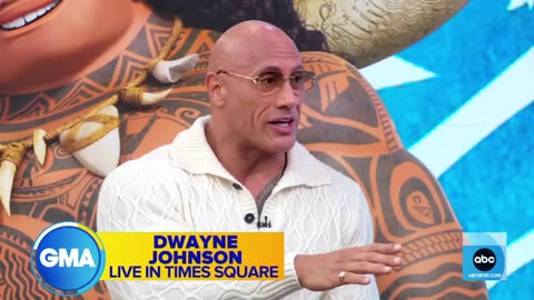 Dwayne Johnson talks 'Moana 2'