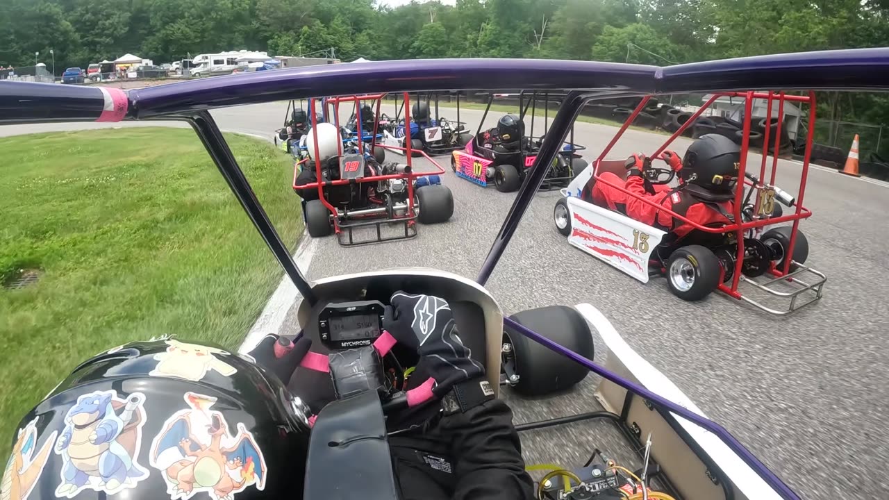 Champ Clone 440 Onboard 6/2/24 - Pomfret / Feature Race