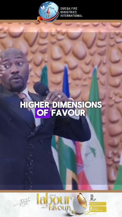 Favor found you Apostle Johnson Suleman