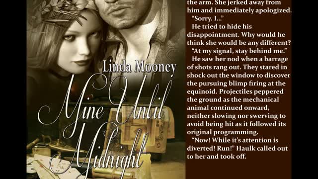 MINE UNTIL MIDNIGHT, a Sci-Fi, Steampunk, Western Romance