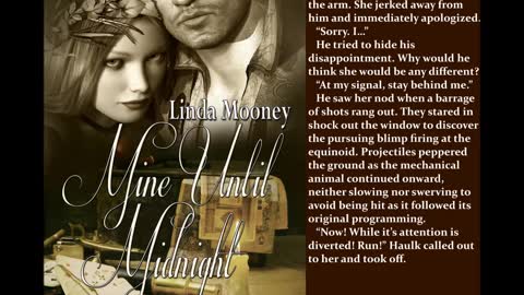 MINE UNTIL MIDNIGHT, a Sci-Fi, Steampunk, Western Romance