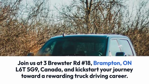 Commercial truck drivers training brampton