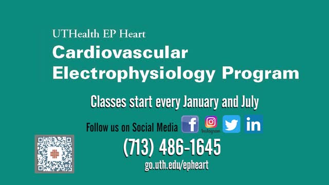 UTHealth EP Heart EP/CV Training Program - Overview