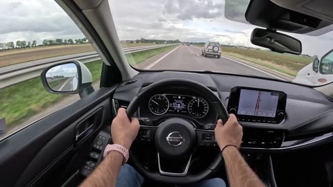 2023 Nissan Qashqai [1.3 DIG-T MHEV 158HP] 0-100 POV Test Drive