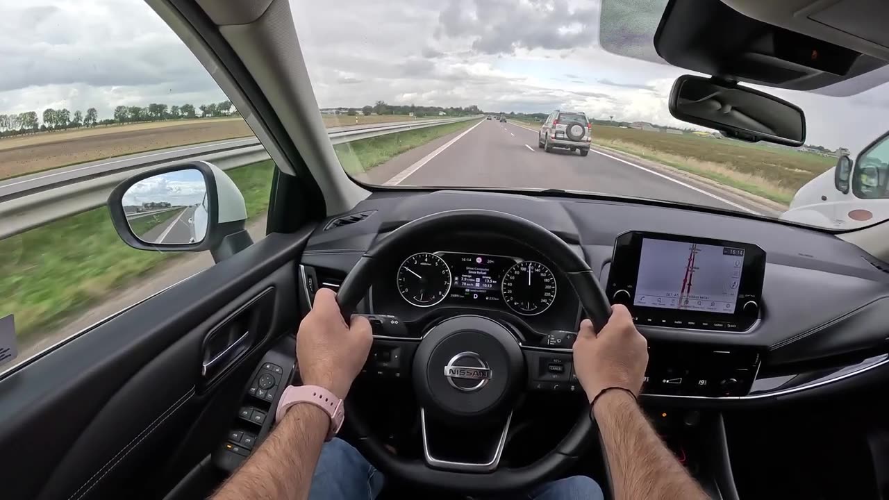 2023 Nissan Qashqai [1.3 DIG-T MHEV 158HP] 0-100 POV Test Drive