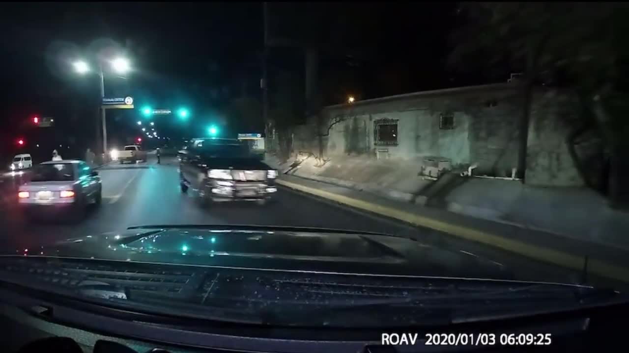 Quick thinking Dad escapes potential carjacking cartel members in Nuevo Laredo