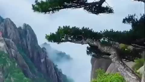 beautiful mountains and rivers