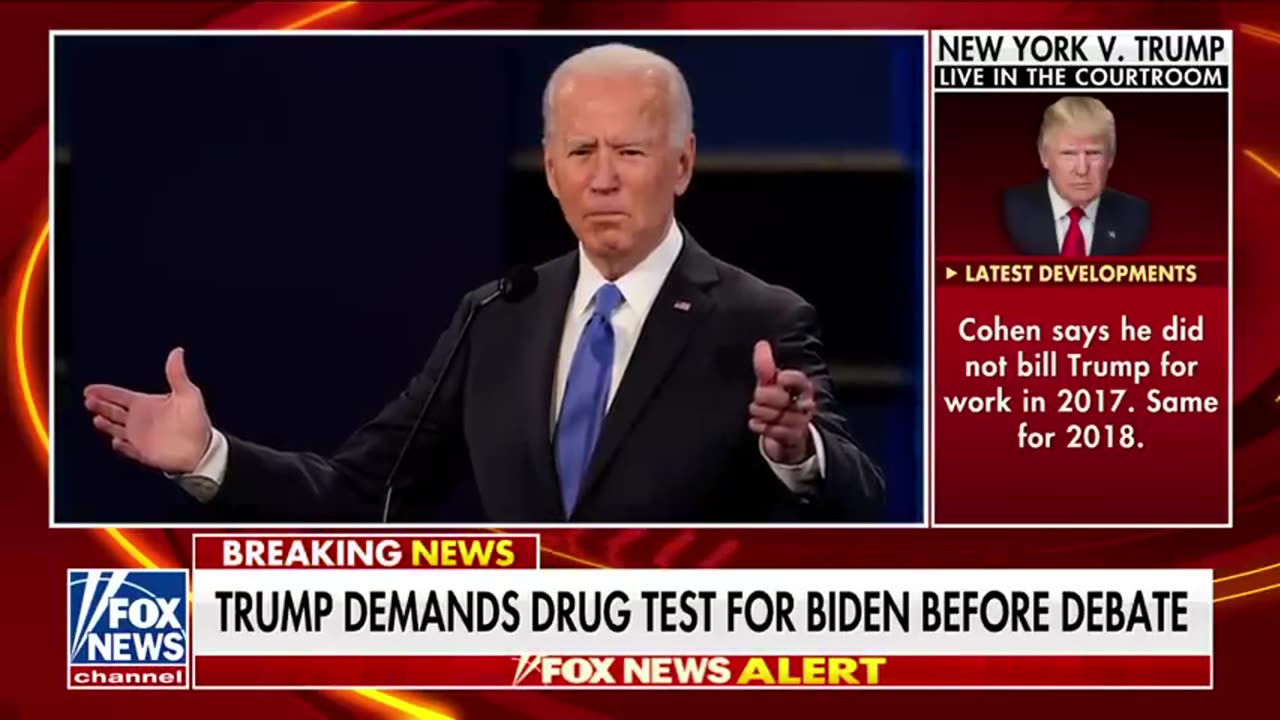 Trump demands Biden be drug tested before debates Gutfeld Fox News