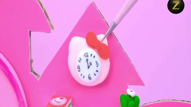 Barbie Miniature Cardboard House