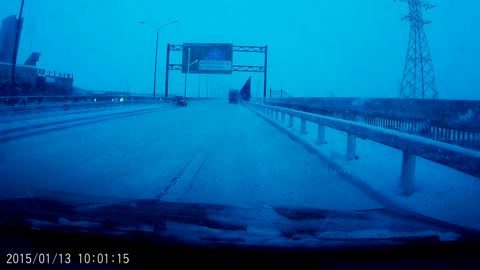 World's longest skid