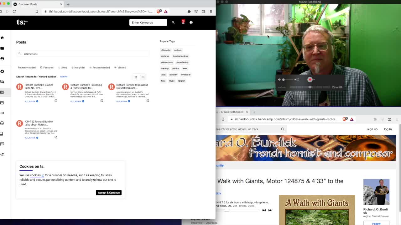 Richard Burdick's ThinkSpot No. 8 Richard Burdick talks about CD59, Summer work & his newest videos