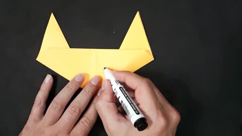 Origami Tilki Yapımı Kolay Origami Yapımı