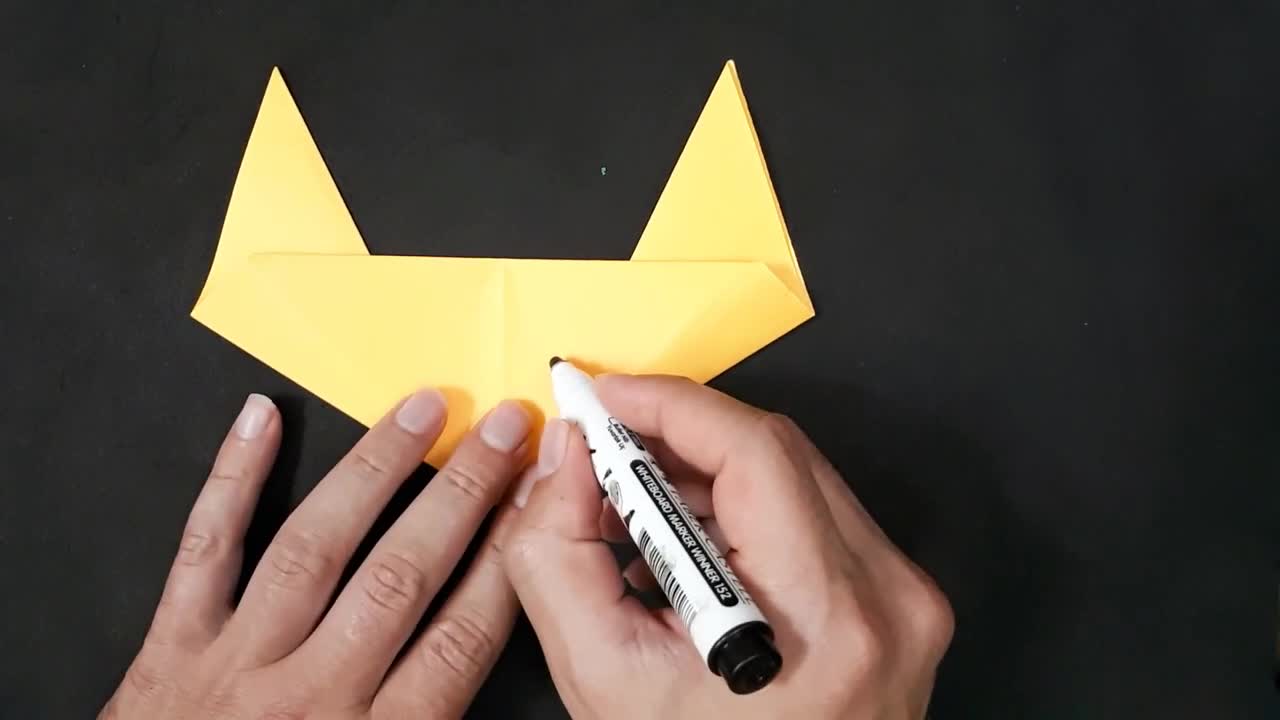 Origami Tilki Yapımı Kolay Origami Yapımı