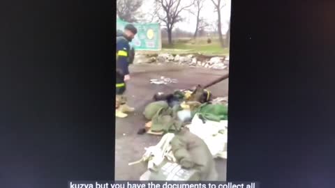 Russian convoys under control of the Ukrainian army 7 March 2022
