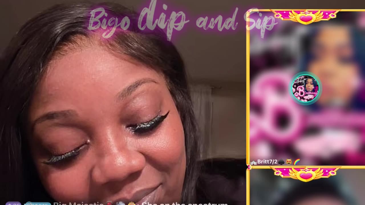 TomiKay gets word kensely might get scammed-Esha entertained the live 7/12/24 #bigoclipandsip