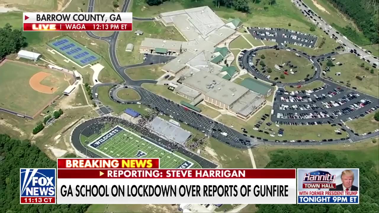 🔴09.04.24 || Shooter in custody after reports of gunfire at Georgia school