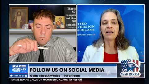 United Sovereign Americans CEO, Marly Hornik Covers Election Complaint Form on WarRoom 9-27-24 Pt 4