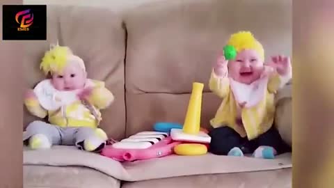 Baby funny video 2021