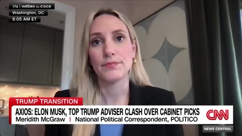 Heated confrontation between Elon Musk and Trump adviser, Axios reports