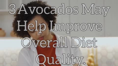 Health benefits of Avocado that says