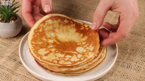Amazing French Pancakes At Home in 10 minutes!