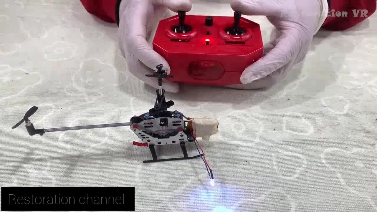 Helicopter- Mini helicopter restoration