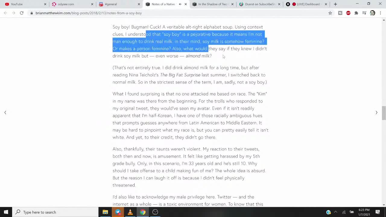 Leftist Podcaster Finds Out He Is BAYDUH!
