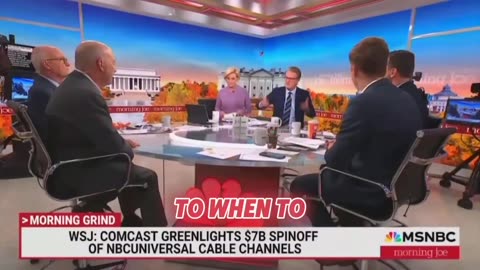 'Morning Joe' Hosts Nervously Joke About How They Could Be Fired As Comcast Eyes Major Shakeup