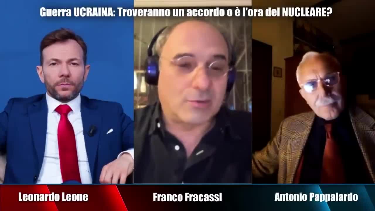 Guerra in Ucraina ne parlano: Fracasso - Leone - Pappalardo