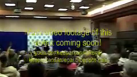 Congressman Mike Ross & Vic Snyder Healthcare Townhall 01