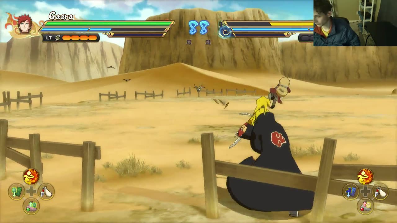 Deidara VS The Fifth Kazekage (Gaara) In A Naruto x Boruto Ultimate Ninja Storm Connections Battle