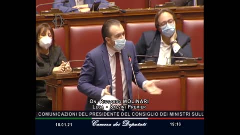 Riccardo Molinari (Lega), Camera, 18/1/21