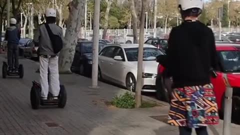 Segway With Handle