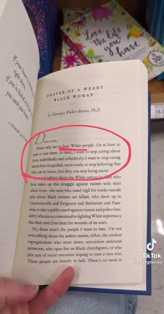 A Book Written To Cause Hate To Whites